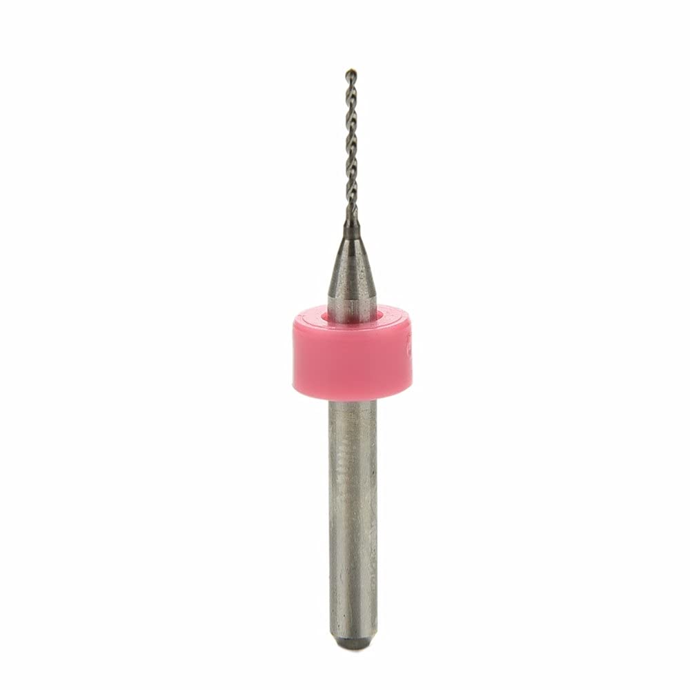 10CPS/Caja 0,8mm PCB plástico Acero Inoxidable Broca tungsteno Acero carburo Grabado Broca BitMicro Mini Juego de Brocas