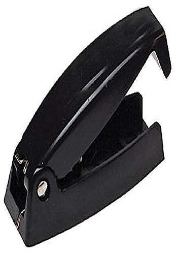 RV Designer E210 Black Rounded Baggage Door Catch, (Pair)