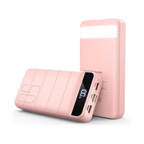 Portable Charger Power Bank 50000mAh - 22.5W Fast Charging Battery Bank USB C Quick Charge with 4 Outputs & 3 Inputs LED Display Huge Capacity External Battery Pack for iPhone, Samsung, iPad etc Cover