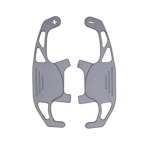 Compatible With VW For POLO For GTI アルミ製カースタイリング ステアリングホイール シフター パドルエクステンション 1ペア インテリアアクセサリー(Red)
