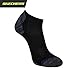 Skechers mens 6 Pack Low Cut Running Socks, Black, 10 13 US