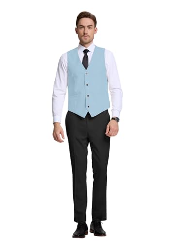 Men Linen Suit Vest Beach Wedding Waistcoat Summer Casual Business Men Groomsmen Dress Vest