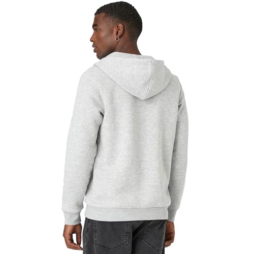 Men's Full Zip Hooded Sweatshirt Heavyweight Sherpa Lining Big And Tall Unisex Plain Zipper Hoodies M to 3XL2