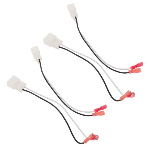 Gogogmee 4 Piezas Arnés de Cableado para Altavoces de Coche con Conectores Rápidos y Tecnología de Alta Fidelidad para Actualización de Sistema de Audio Automotriz