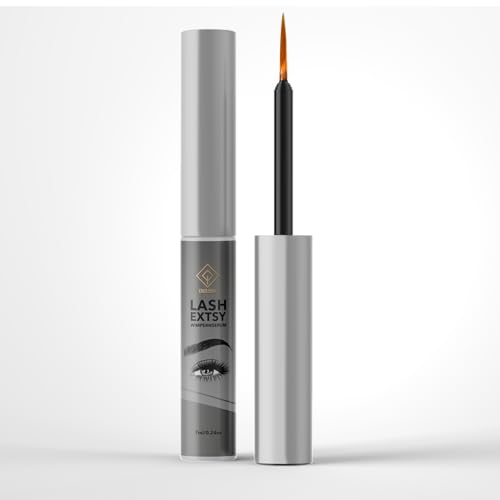 LashExtsy® Serum para pestañas – para pestañas más largas y más densas, cuidado intensivo y crecimiento de las pestañas, sérum Lash de Enolenia – para pestañas completas – Vegano y sin crueldad – 7 ml