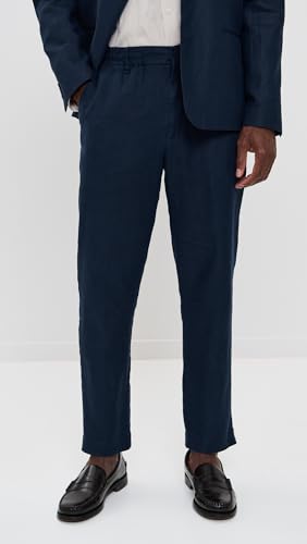 Men's Billie Drawstring Linen Pants 32"2