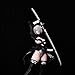 MABAIUDE 2B Figure 2B Statue Anime Figure No.2 Type B 2Byorha Figurine, 33cm Battle Damage Version Heads Replaceable, PVC Desktop Figures Decor Collectible