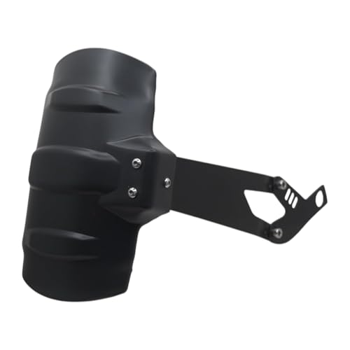 Image of Rear Tyre Hugger Compatible with Honda CB350 RS Superior Protection with Stylish Design Reflector Splash Guard with Primium Lazer Cut Mudguard (Matte Black)