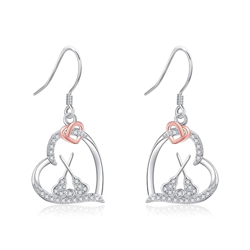 Boucles d'oreilles crosse idée cadeau anniversaire femme boîte élégante incluse