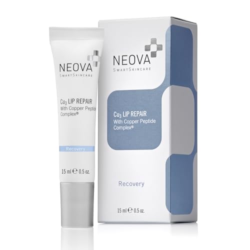 NEOVA SmartSkincare Cu3 Lip Repair, a moisture-sealing formula nourishes and