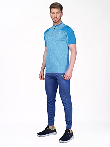Image of TECHNOSPORT Men's Slim Fit Active T-Shirt - (MTP512 P) Pack of 1