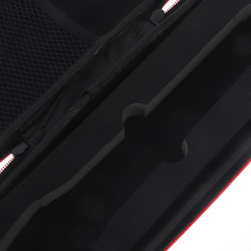 Estuche para micrófono portátil protector EVA resistente a golpes negro 31x10x6.5 cm miniatura 6