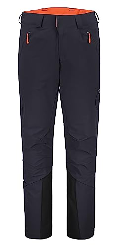 Rab Men's Ascendor AS Pants - Mid-Weight Wind-Resistant Softshell Pants for Hiking & Climbing - Ebony - Small/32 Inseam