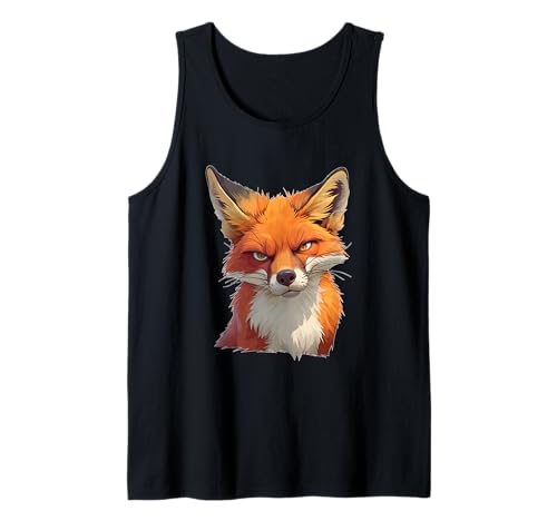 Cepillo Fox Lover Funny Fox Camiseta sin Mangas