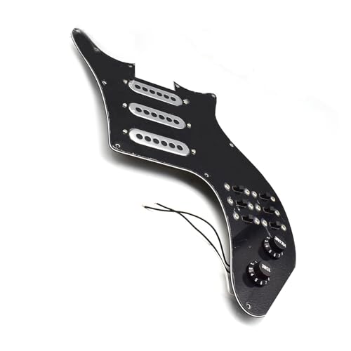 Guitare électrique SSS : kit de pickguard chargé pour jouer vos morceaux de rock favoris