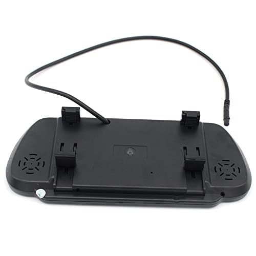 Kamera cofania ze światłem stopu samochodu, do Chevroleta, Expressa, GMC Savana Cargo Van z noktowizorem Kamera tylnego światła stopu samochodu(Black CAMERA AND SCREEN)