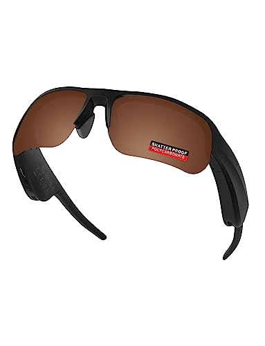 Image of PRO+ Polycarbonate Polarized Replacement Lenses for BOSE Tempo BMD0011 Sunglasses - Coppery Brown