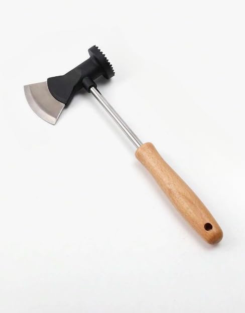 Vroxy Meat Tenderizer Tool Poultry Tenderizer Axe Shaped Beef Chicken Steak Veal PorkTenderizerBeater Pounders Hammer (1Pcs)