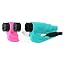 3 pack pink, white, teal