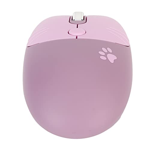 Ratón inalámbrico portátil morado compatible con PC Windows y Mac OS X 7