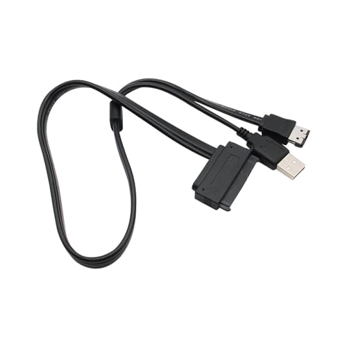 Cable adaptador SATA 22Pin a eSATA USB 50 cm para disco HDD miniatura 4