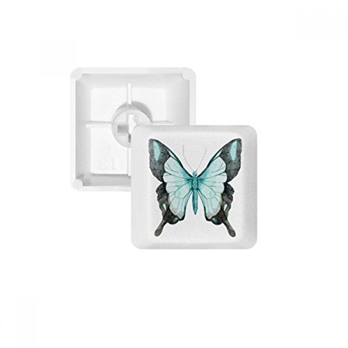 Boutons de touches PBT Papillon en blanc OEM élégant pour clavier customisé