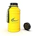 Daikoku Stainless Steel Water Bottle - 2,2 l butelka wolna od BPA - przydatna podczas uprawiania sportu i fitnessu - termos o podwójnych ściankach wystarczający na 12 do 24 godzin - żółty 2
