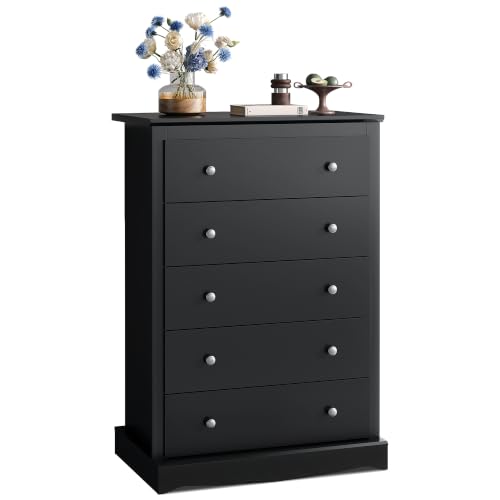 WLIVE 5 Drawer Dresser, 45 inch Tall