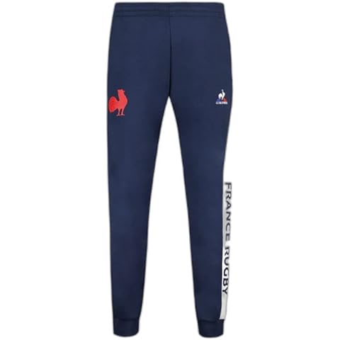 Le Coq Sportif Ffr Fanwear Trousers No. 1 M Dress New O Pants, Blue/White, M Cover