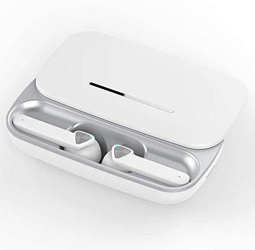 Auriculares inalámbricos Bluetooth 5.0 TWS con Estuche de Carga compatibles con Android i-Phone para Viajes Deportivos, Auriculares Deportivos Impermeables IPX8