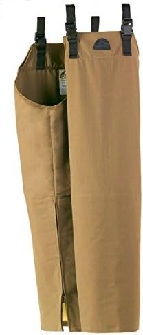 TurtleSkin SnakeArmor Below The Knee Protection Snake Chaps - Khaki, Husky, Short