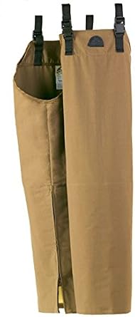 TurtleSkin SnakeArmor Below the Knee Protection Snake Chaps - Khaki, Husky, Short