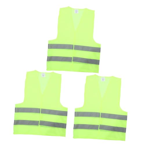 GALPADA Reflective Vest for Men Women 3pack High Visibility Strips for Night Running Work Cycling
