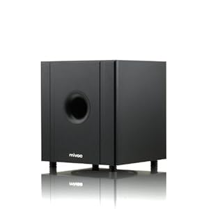 mivoc SW1100A schwarz, aktiver Subwoofer, Aktivsubwoofer – Preis-/Leistungssieger Audio Video Foto 10/2007 Testergebnis…