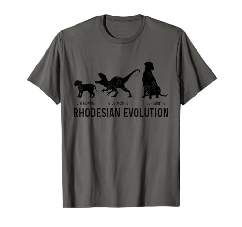 Rhodesian Ridgeback, divertido perro mamá y papá rodesianos Camiseta