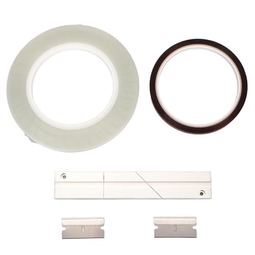 1/4 10 Zoll Spleißblock Kit Universal Open Reel Tape Media mit Spleißband, Vorfachband und Klingen für Revoxsonido