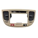 NKURTPC Ausströmer Fit Für Kia Rio 2 Rio 2005-2011 1G97410000 1G97420000 1G97370000 1G97380000 1G973-80000 Kanal Assy-Seite Air Vent Lüftungsgitter(Middle 1pcs)