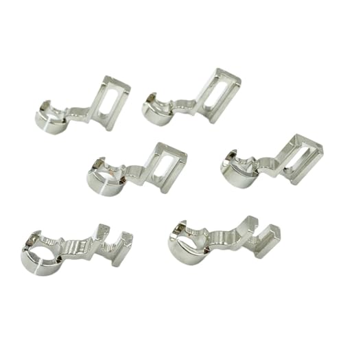 Set de 6 pies para máquina de coser accesorio silver miniatura 1