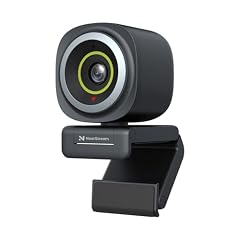 NearStream 4K Webcam for PC with AI Auto Framing and Noise-Canceling Mic