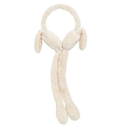 Image of FabSeasons Soft & Warm Winter Ear Muffs | Plush Faux Fur Ear Warmers for Cold Weather | Lightweight & Cozy Ear Protection