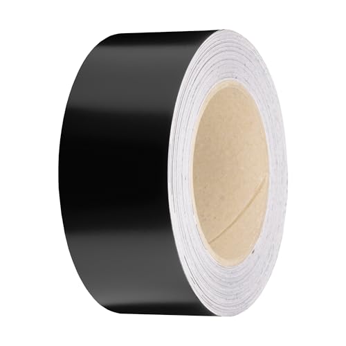 4 inchesx50 Feet Satin Black Vinyl Wrap Kit for Black Out Chrome Delete Window Trim Door Trim Made from Genuine 3M 2080 Film