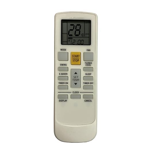 SV Remote Control Compatible with Amazon Basics AC Air Conditioner Remote No. 231 (Please Match The Image with Your Old Remote) (No Backlight)-picture-19
