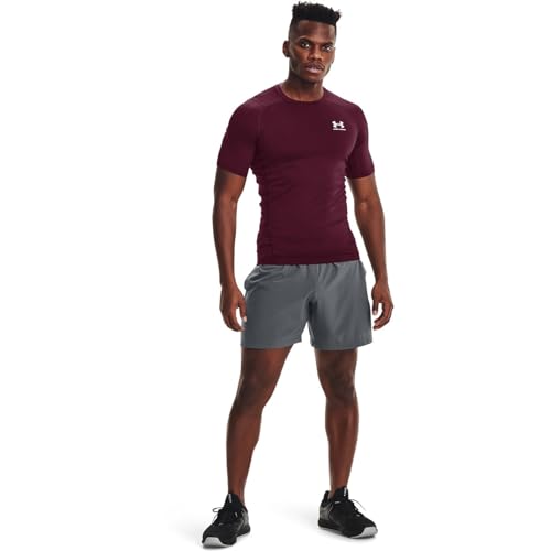 Image of Under Armour Men's UA HG Armour Comp SS Short Sleeve Functional Shirt Quick Dry T-Shirt with Compression Fit