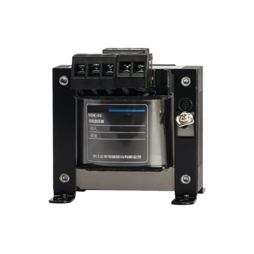 CAYUND Transformador de Control de 380 V a 220 V, 50 W, Transformador for máquina Herramienta, Transformador de Aislamiento monofásico trifásico BK-50W