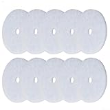 10 Ersatzfilter für Maico ZF 0093 0758 kompatibel mit für ERAKAHAB Lüftereinsatz ER aus bruchsicheren Kunstfasern mit Brandschutz