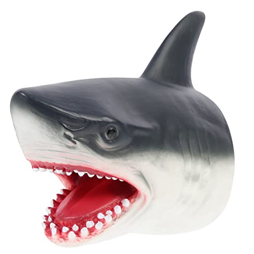 TOBBOMEY marioneta de Animales Brain Toys Modelo de simulación Animal Juguete Interactivo de Mano para títere Que Cuenta Cuentos Juguete Interactivo Entre Padres e Hijos Vinilo