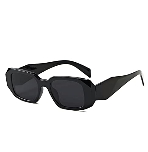 DUPER Sunglasses Womens Y2k Glasses- Y2k Sunglasses For Men, Y2k Rectangle Sunglasses, Hexagon Sunglasses, 90s Sunglasses