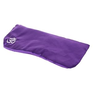 NA Silk Yoga Eye Pillow Lavender and Cassia Seed Relaxation Mask Used for Relaxing Eyes (Purple)