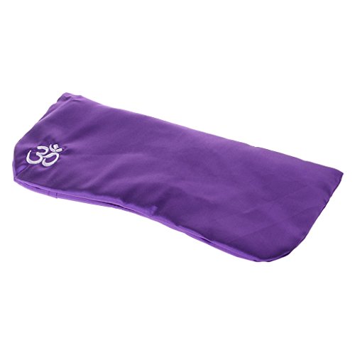 sitonelectic Yoga Eye Pillow - Máscara de Masaje de Seda Cassia Semillas Lavanda Masaje Relajación Aromaterapia, 2