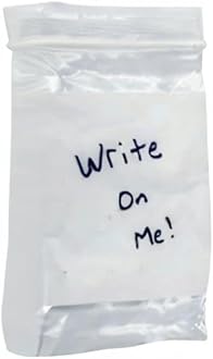 5000 Pack Rok Hardware Heavy Duty 1.5" x 2" Resealable 2Mil Thick Writable Dispenser Plastic Small Clear Poly Zip Food Safe Storage Bags, RZR12